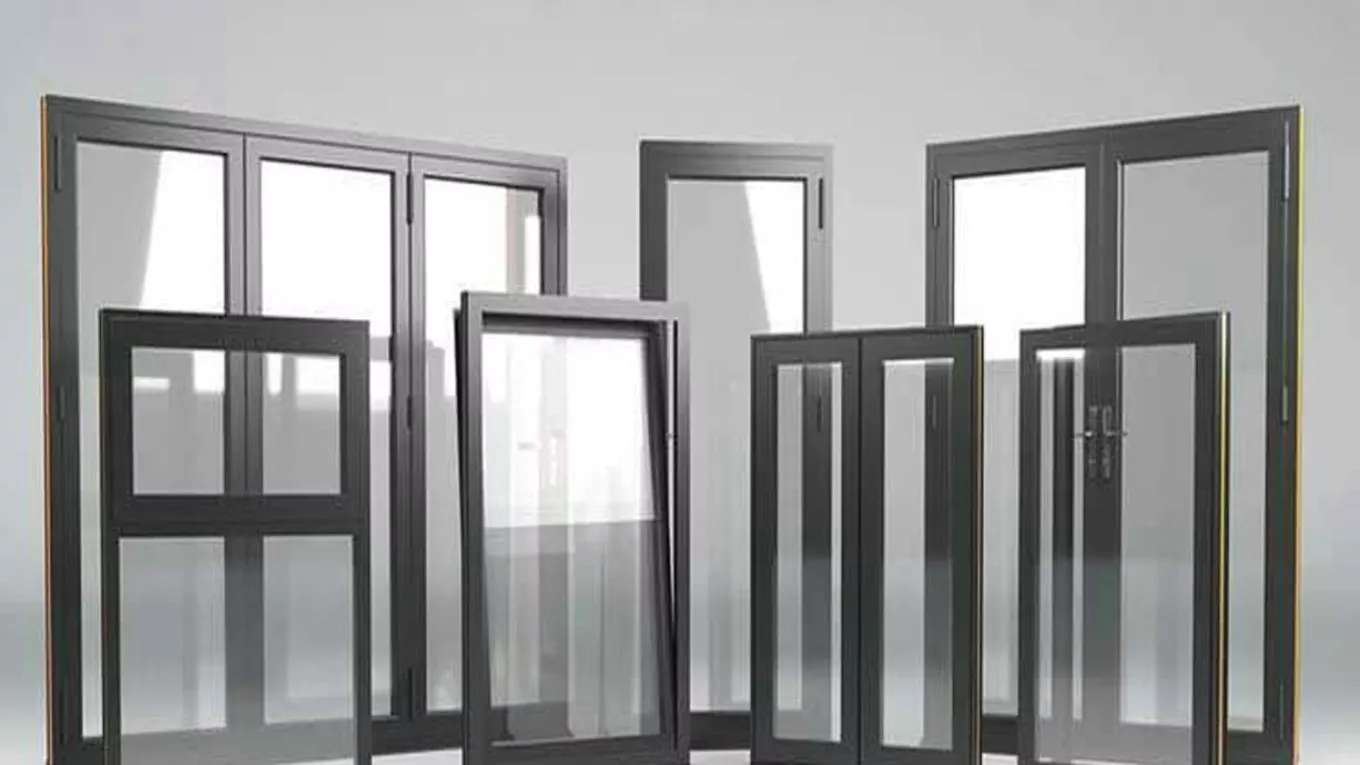 Aluminum door and window