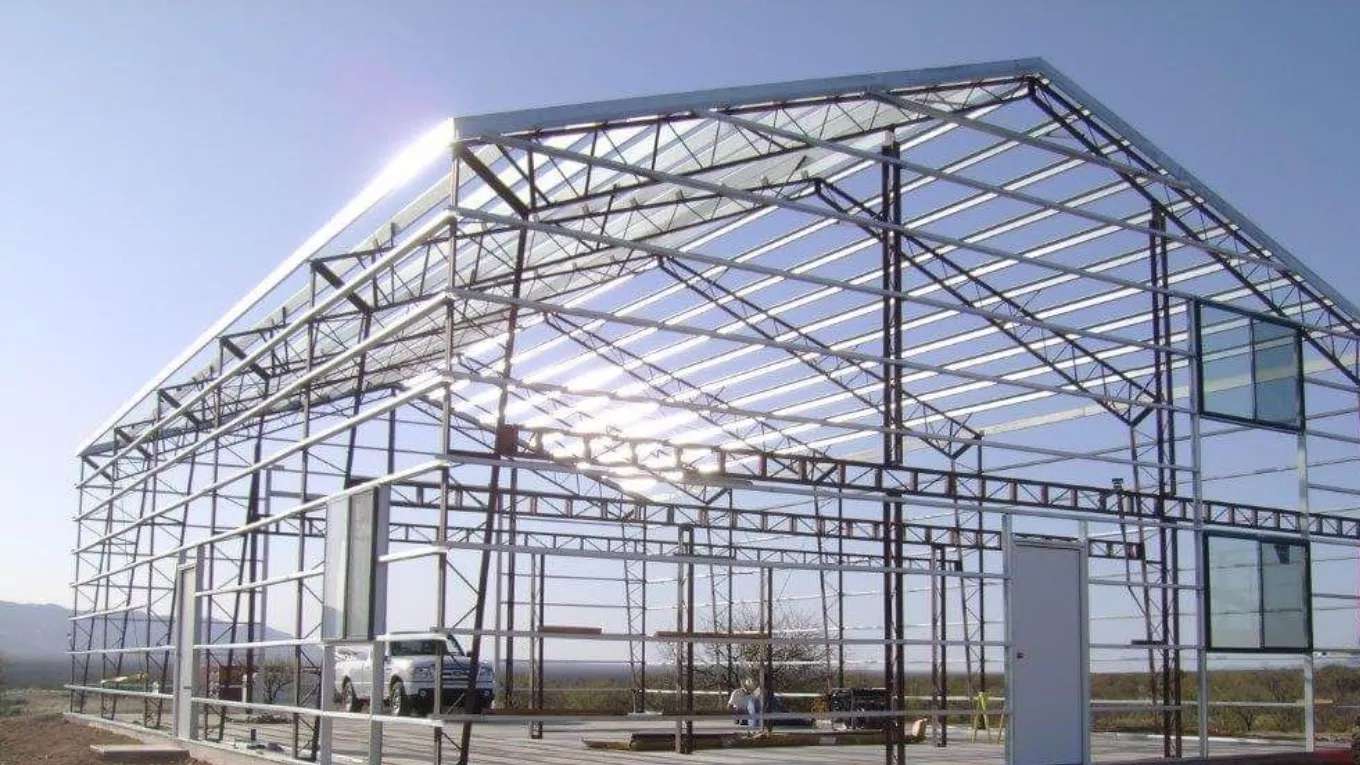 Construction of truss sheds