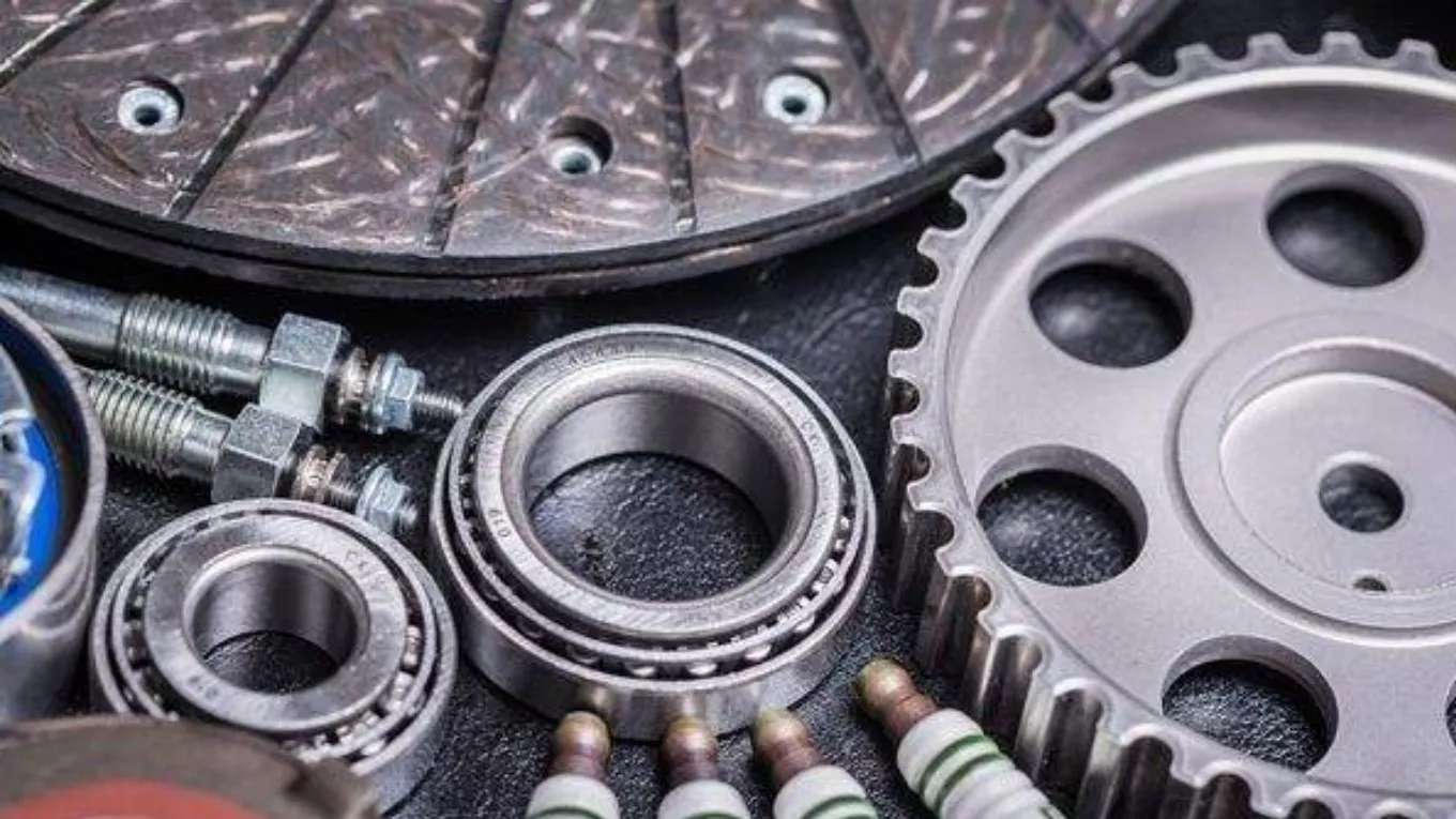 Heavy machine spare parts store