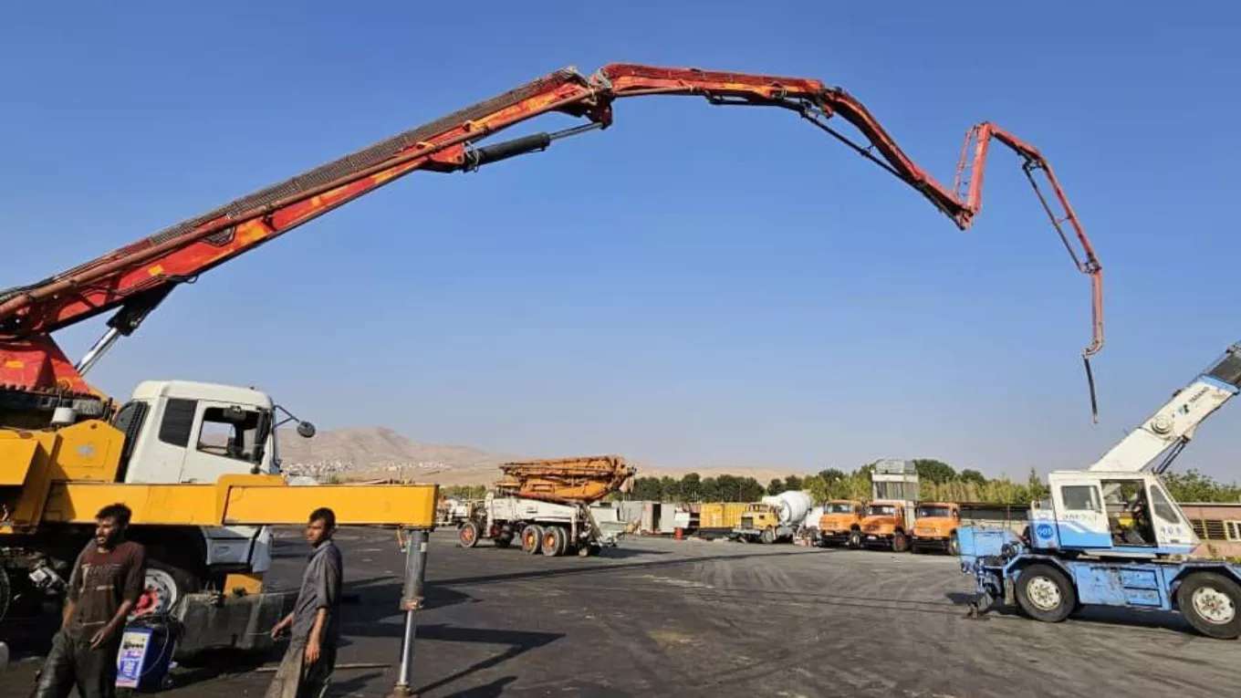 The first installed 7 rig pump in Iran