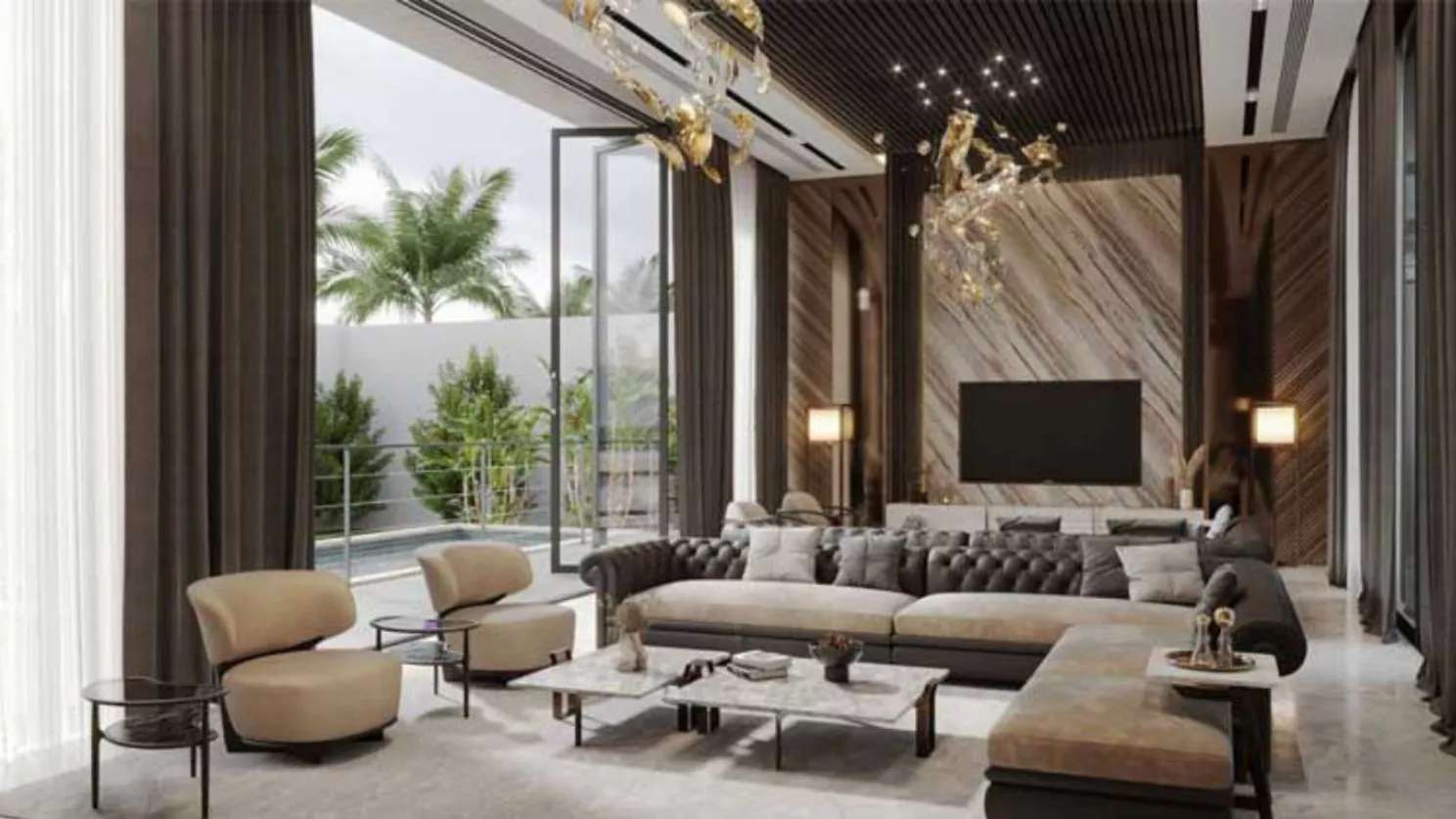 Alesh system interior decoration