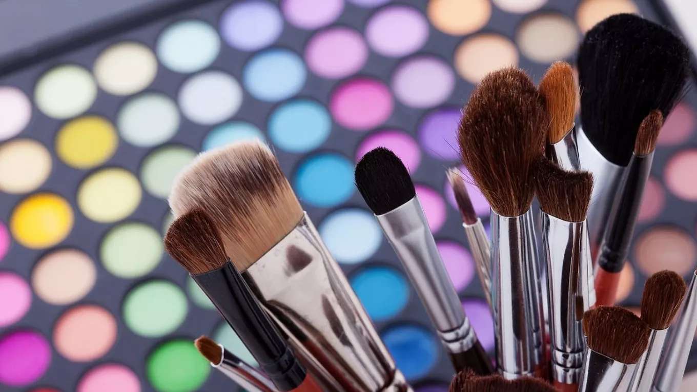 Luxury shop beauty products