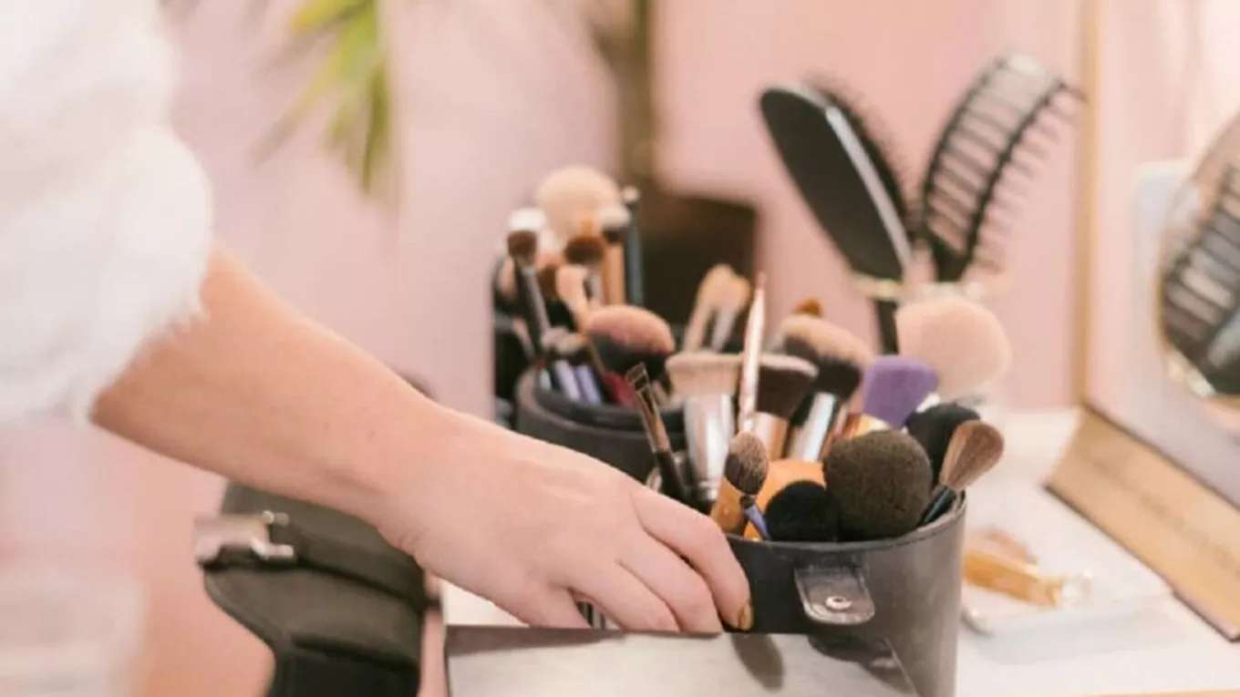 Luxury shop beauty products