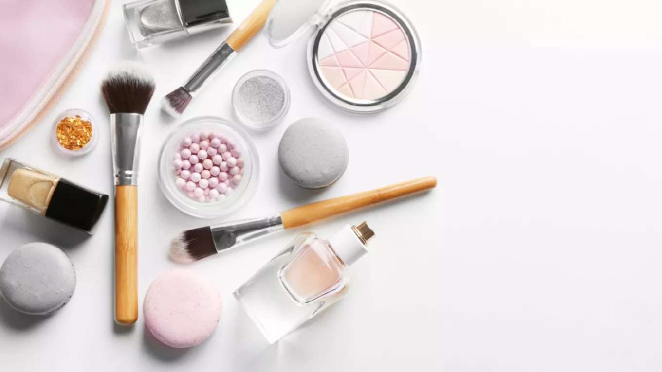 Luxury shop beauty products