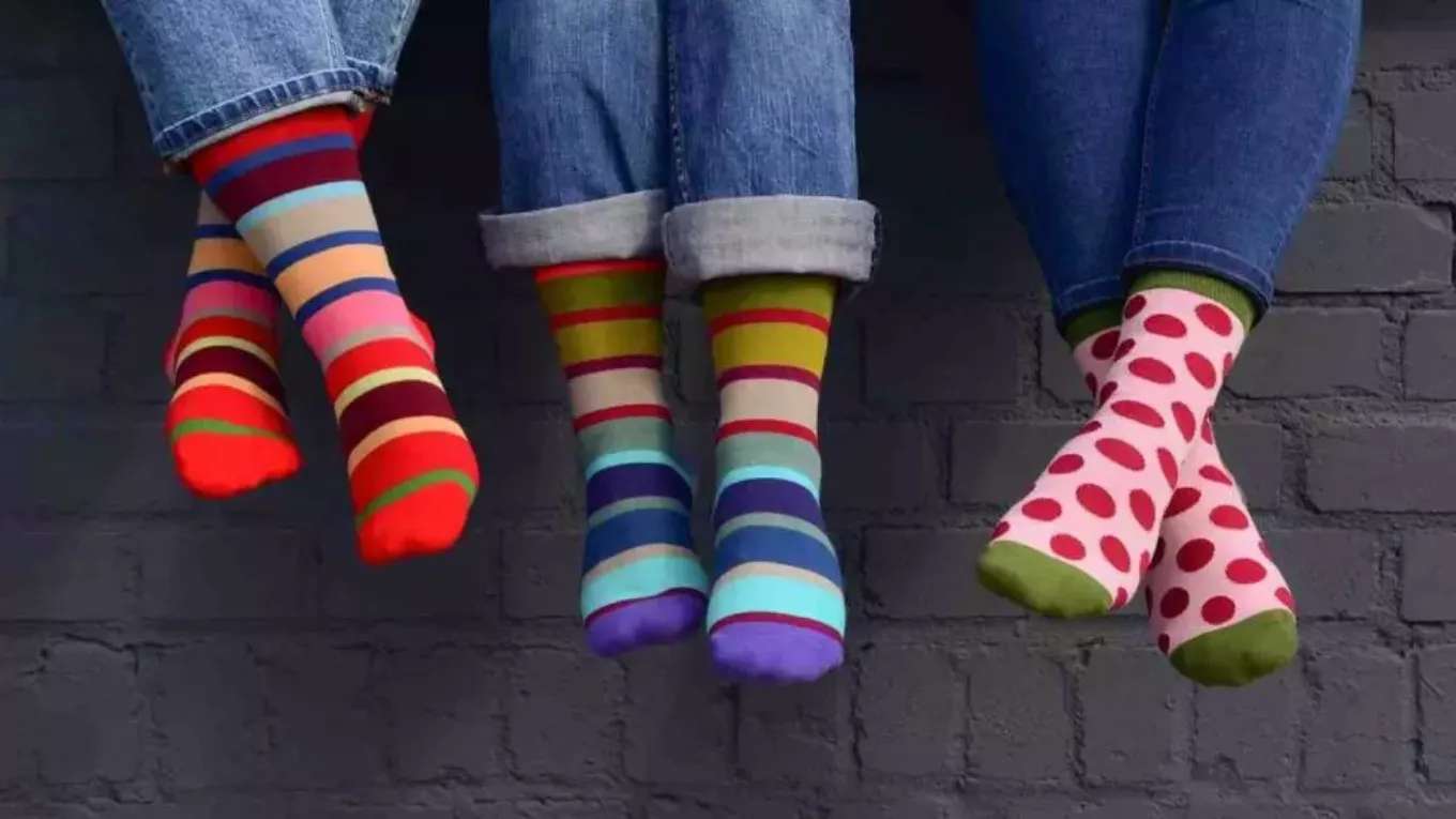 Pamid socks in the monastery