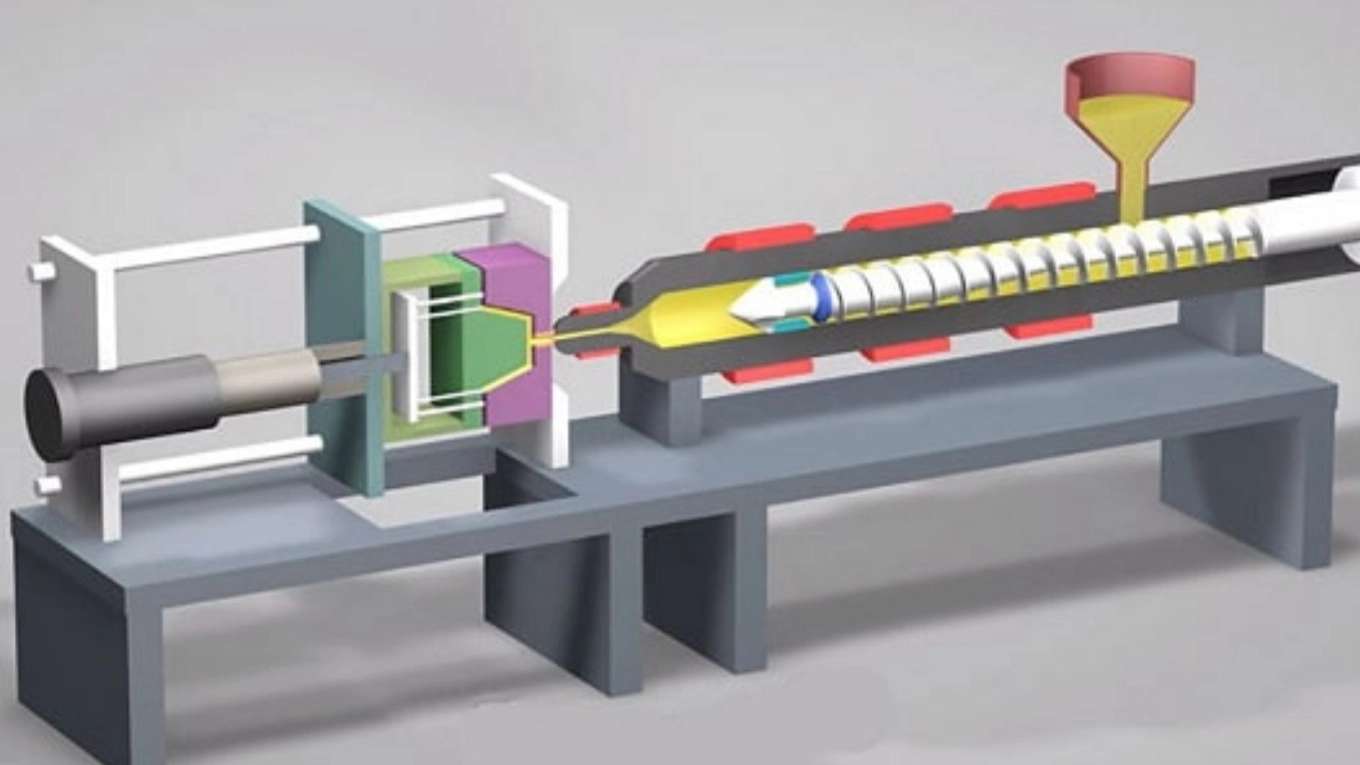 Plastic injection machine