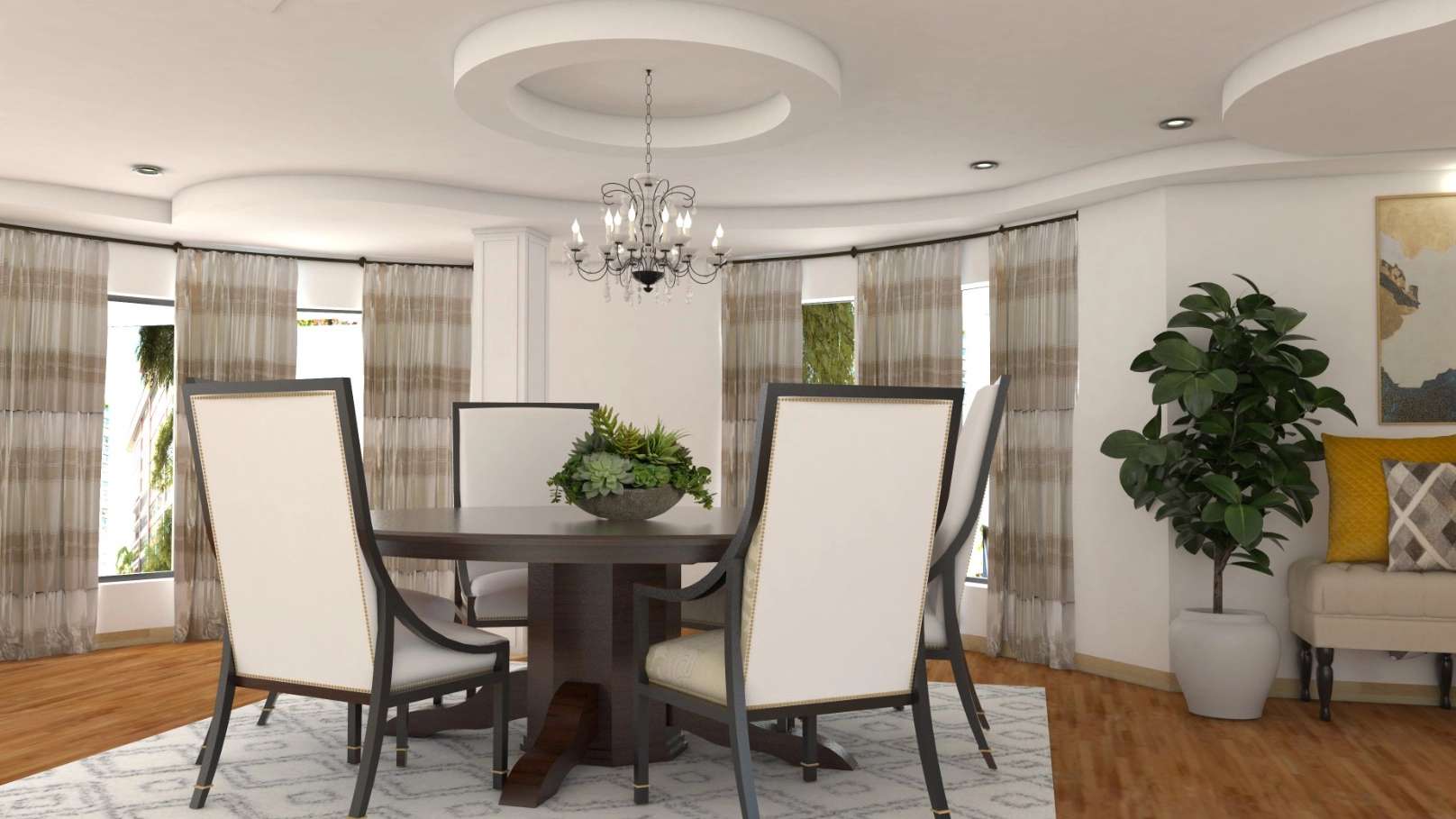 Implementation of interior decoration