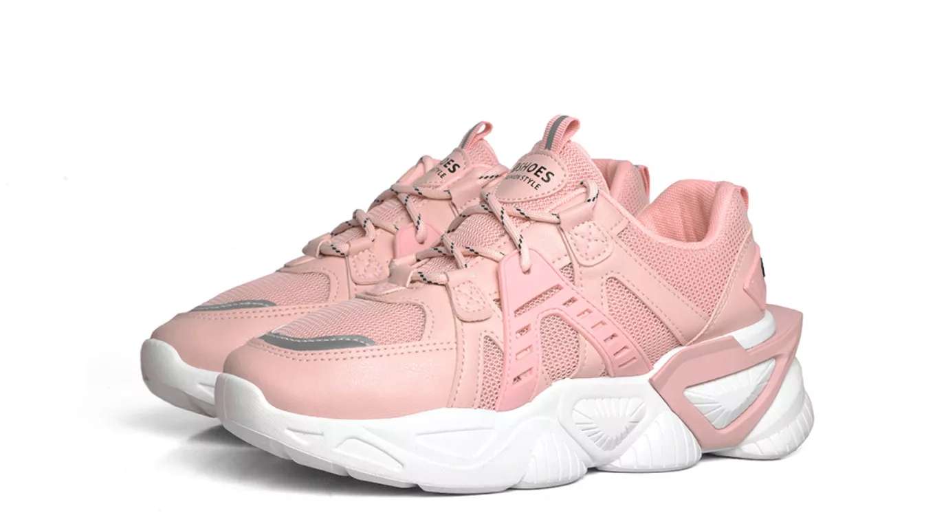 Light sports shoes and trousers