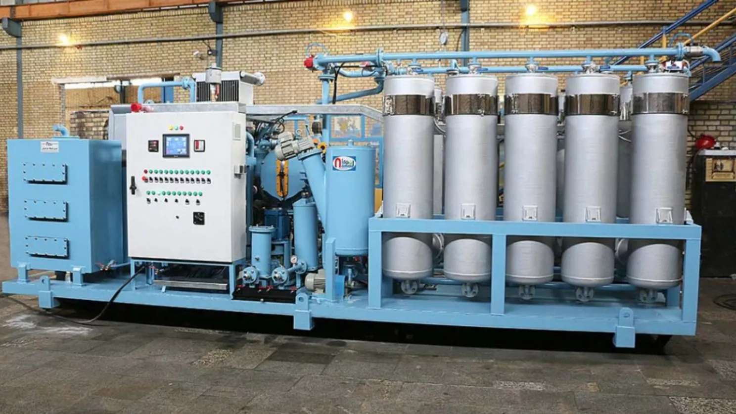Transfer oil purification