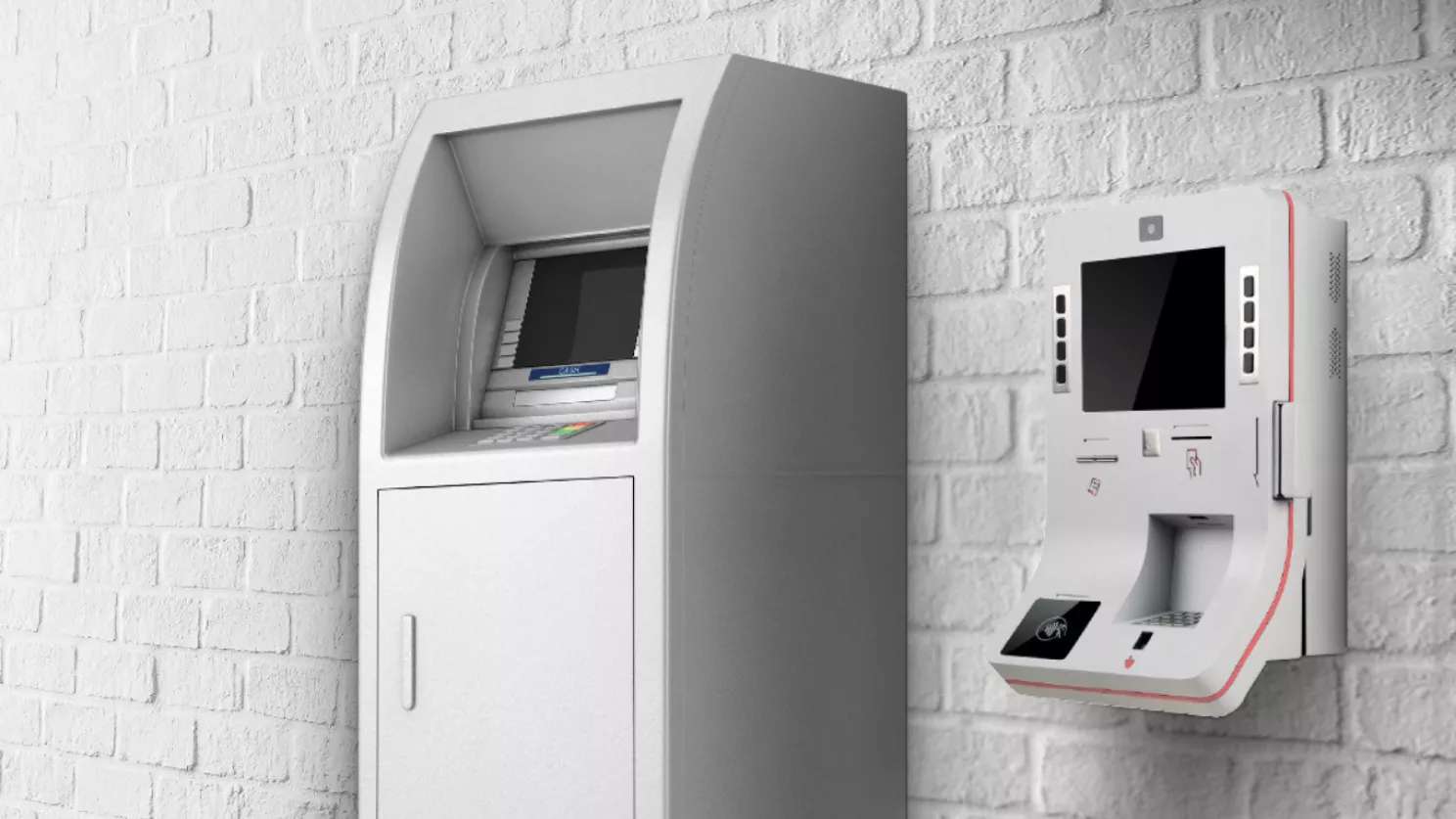 ATM machine and cash less