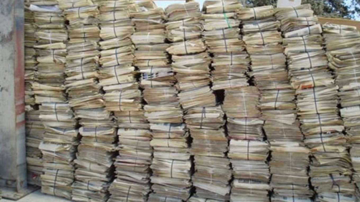 Paper waste and Akhal Rabiei