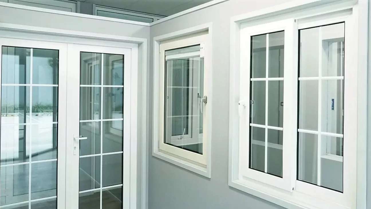 UPVC insulated doors and windows