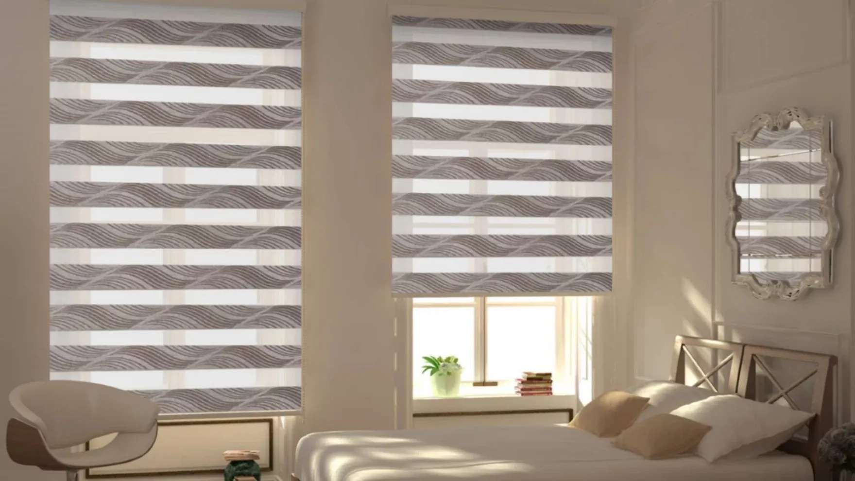 Ferdows zebra curtain in Qorveh