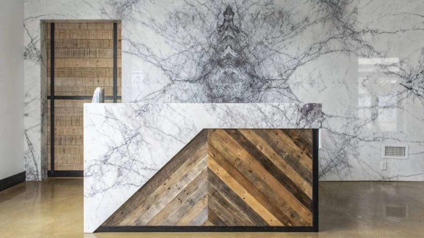 Slab stone and Bahmani marble