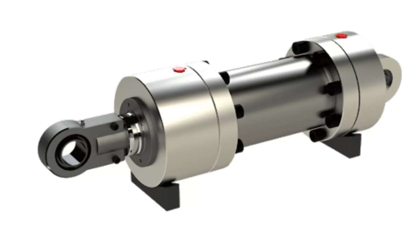 Central hydraulic arm jack