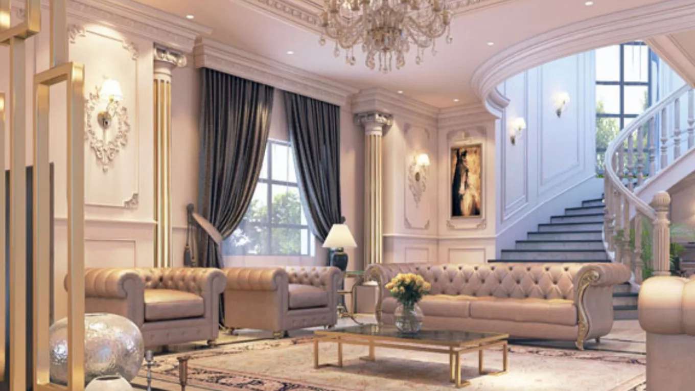 تصميم وتنفيذ الديكور الداخلي