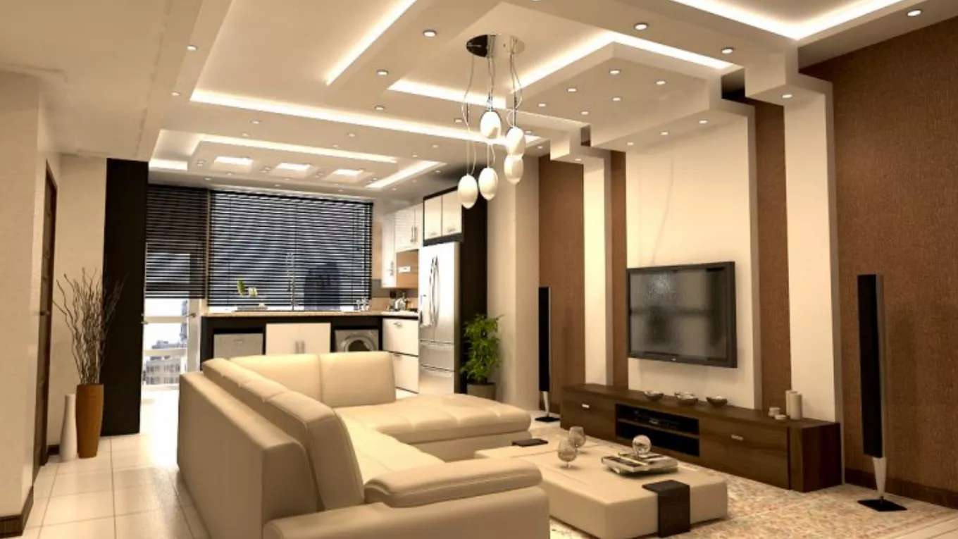 تصميم وتنفيذ الديكور الداخلي