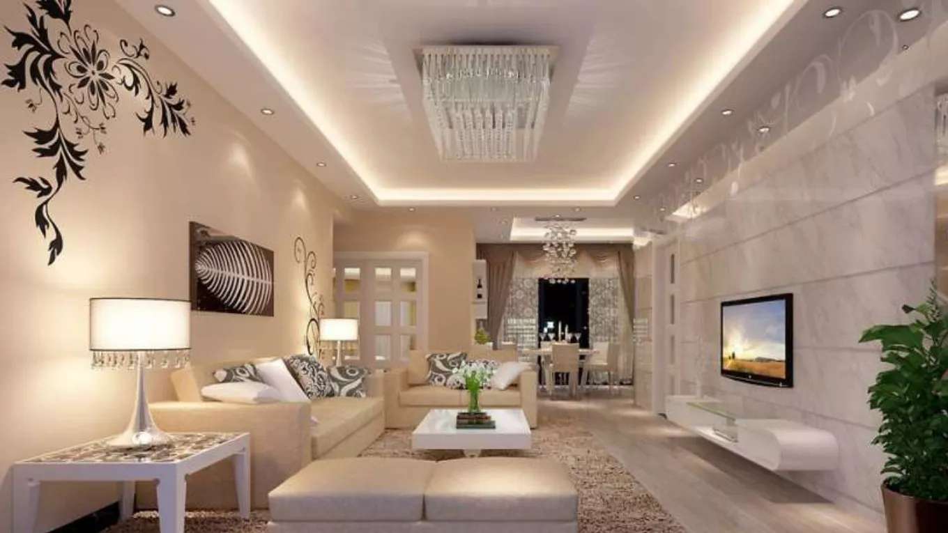تصميم وتنفيذ الديكور الداخلي
