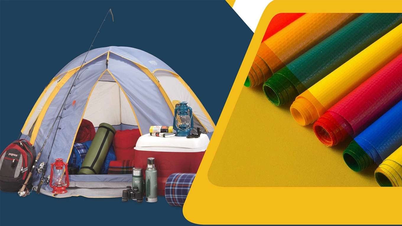 Masterpiece embroidered tent