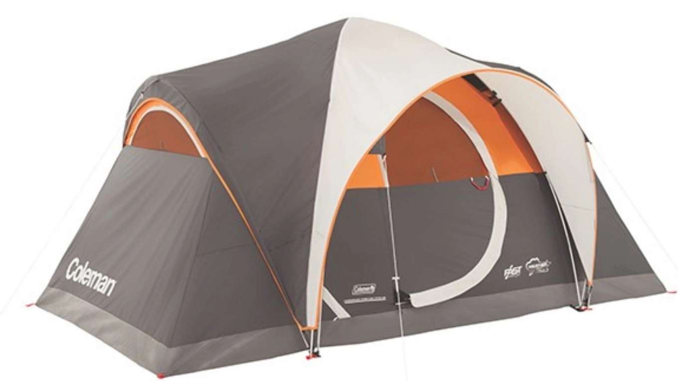 Masterpiece embroidered tent