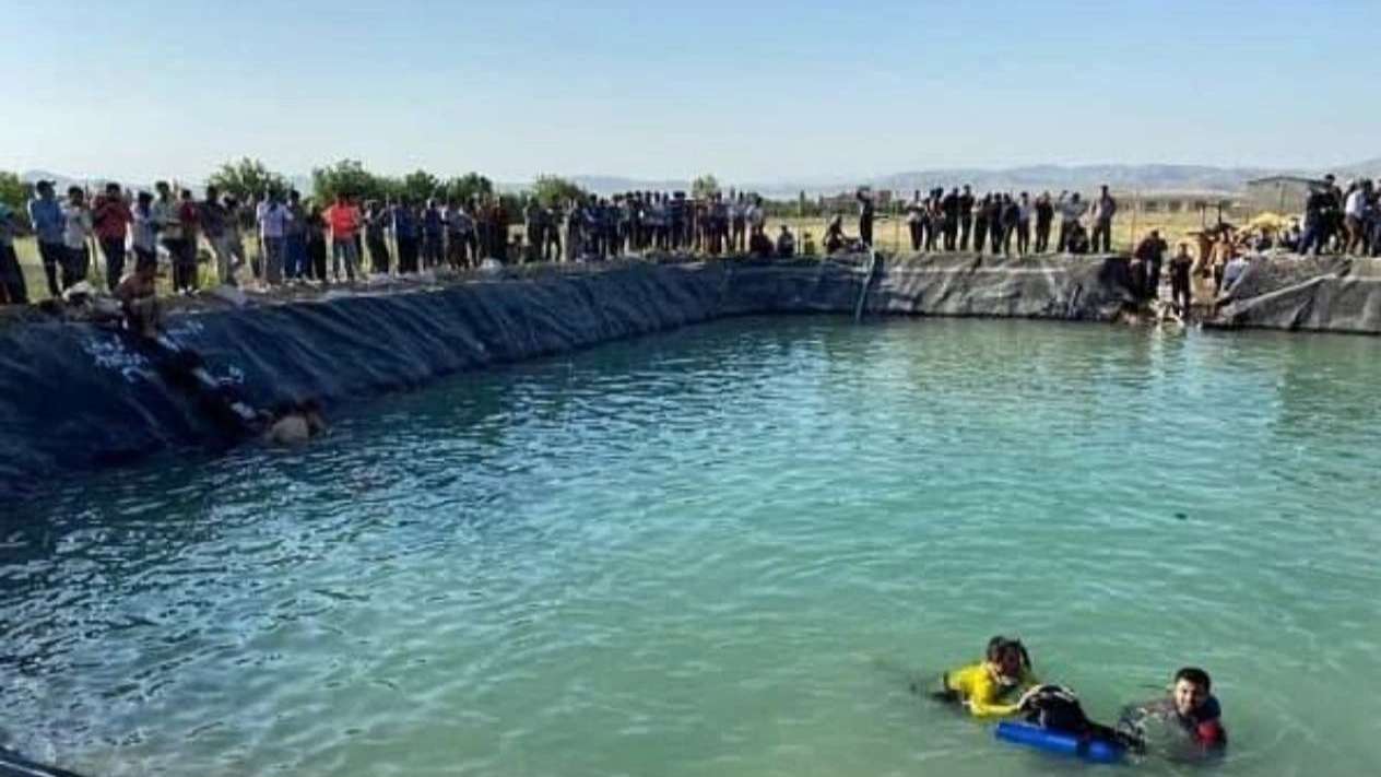 Geomembrane agricultural pool