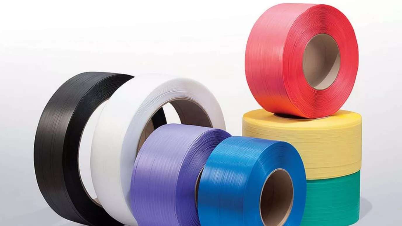 Packaging belt tensioner
