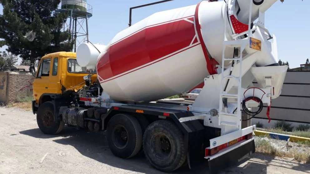 Mixer for transporting concrete, Centrac Mixer