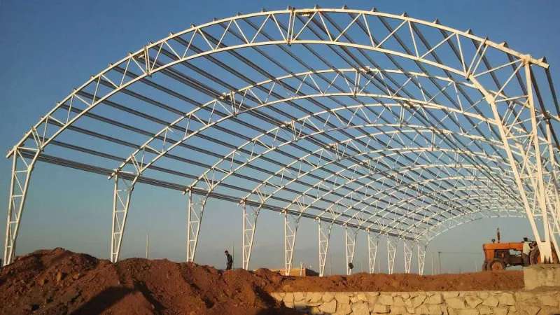 Construction of truss sheds