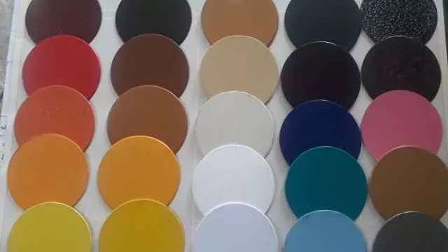 Painting cabinet parts