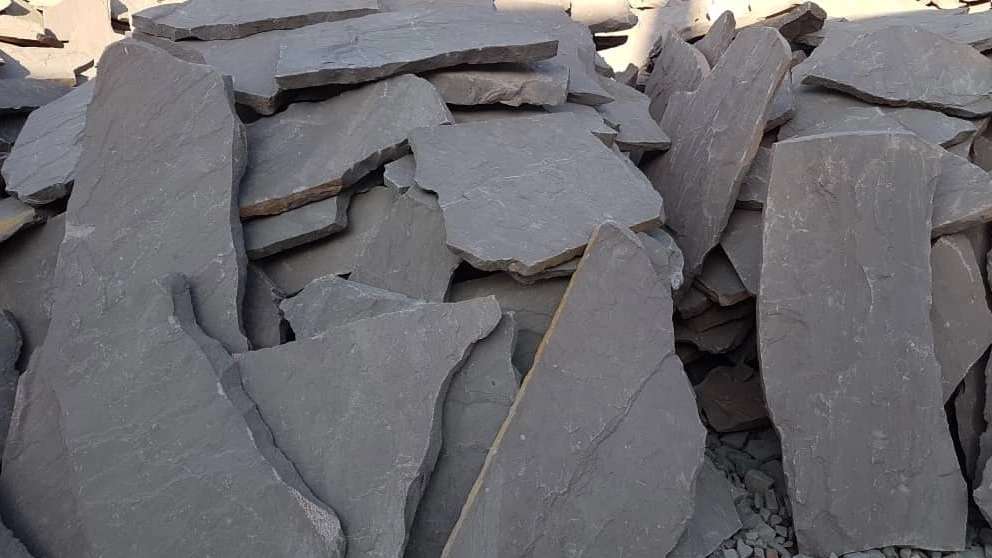 Damavand flat and mountain rock