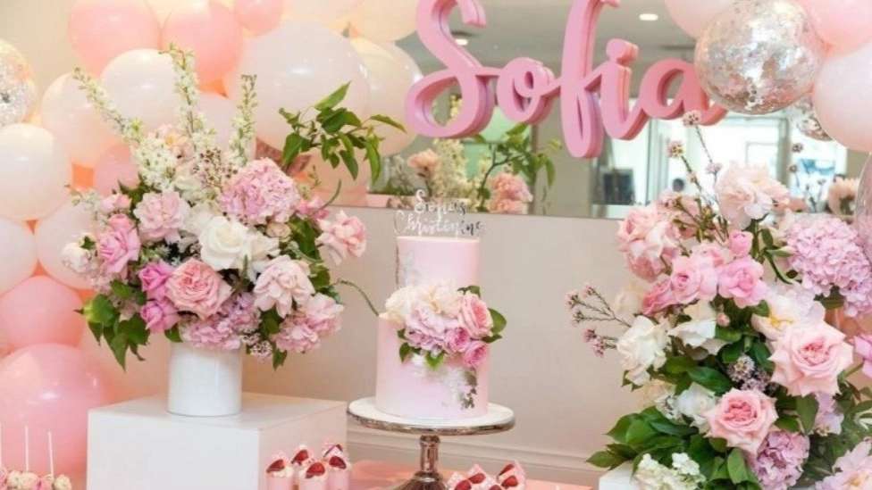 Birthday theme equipment and hall