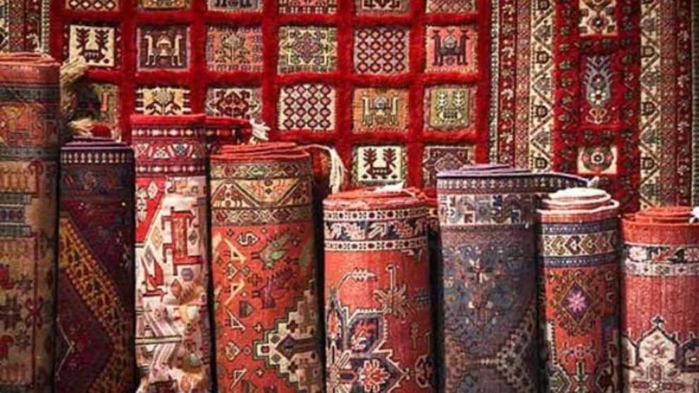 Carpets and rugs of the lasting city