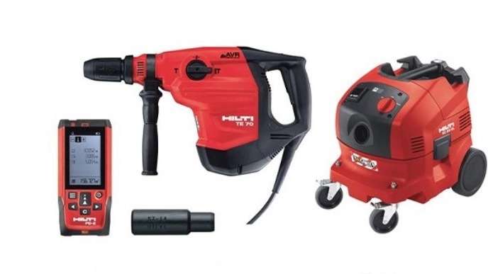 Huge electrical and industrial tools