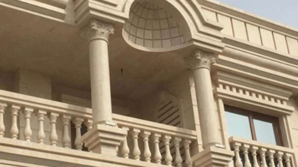 إنتاج الأعمدة الحجرية المستديرة الكاظمي