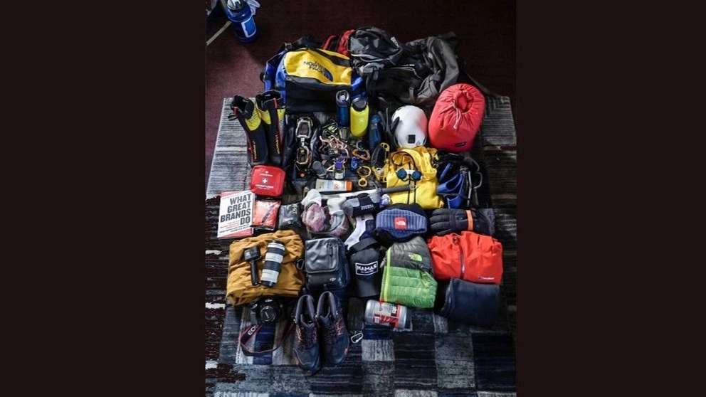Mountaineering heating equipment