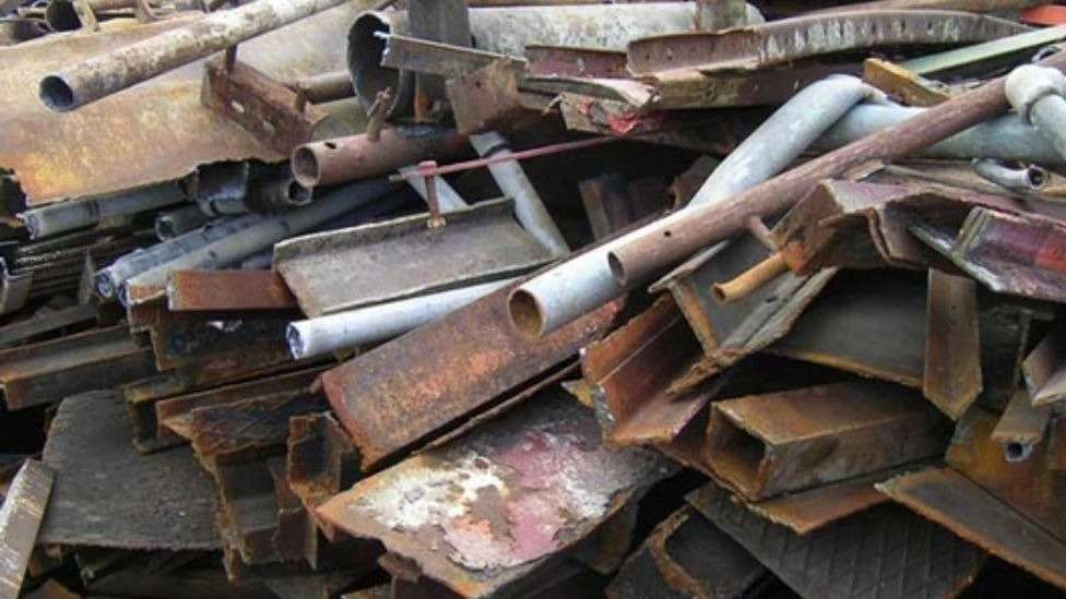Shams Hadid scrap iron metal
