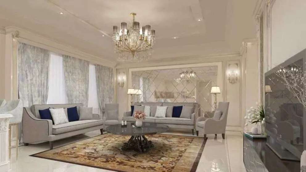 Langrod'daki Amir'in iç dekorasyonu