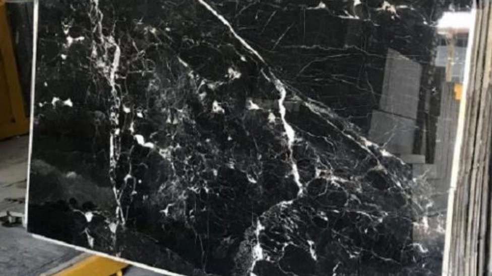 Black granite stone in Isfahan