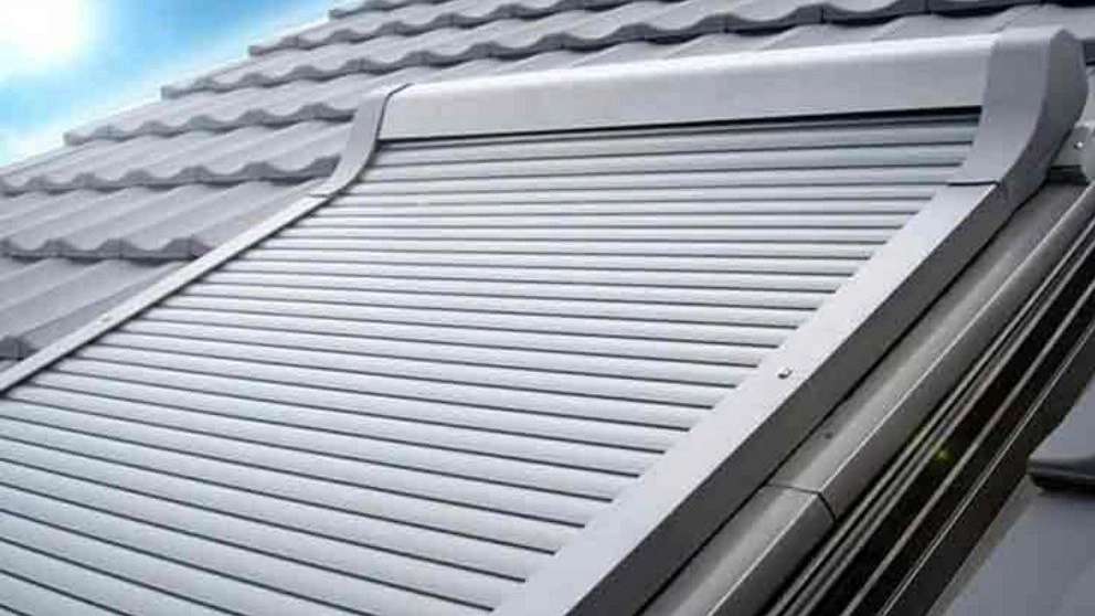 Roof shutters and galvanized