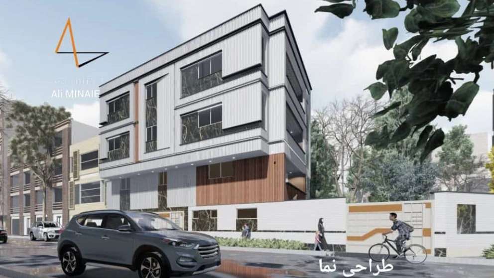 The design of the facade of Minai building