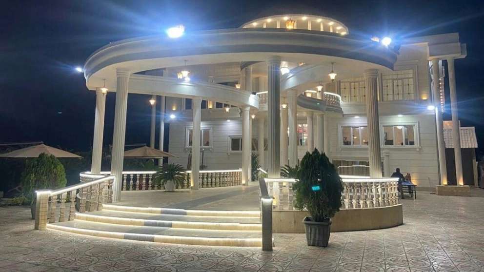 Hall and marriage hall of the Arya palace