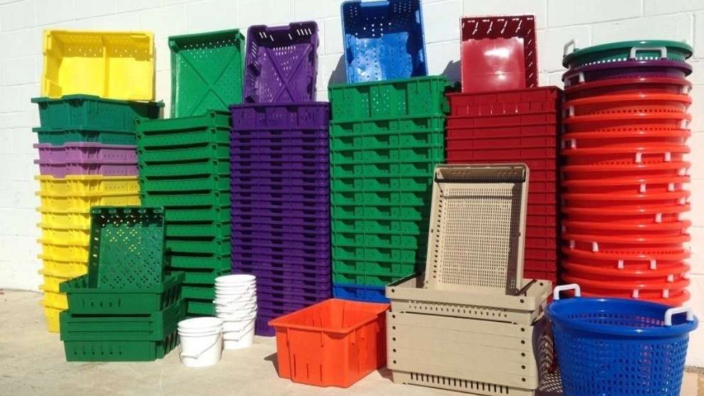 Aminplast fruit basket production