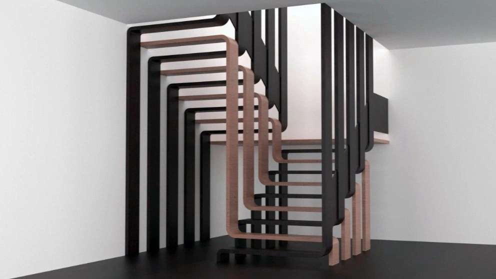 Decorative stairs of Iran Steer