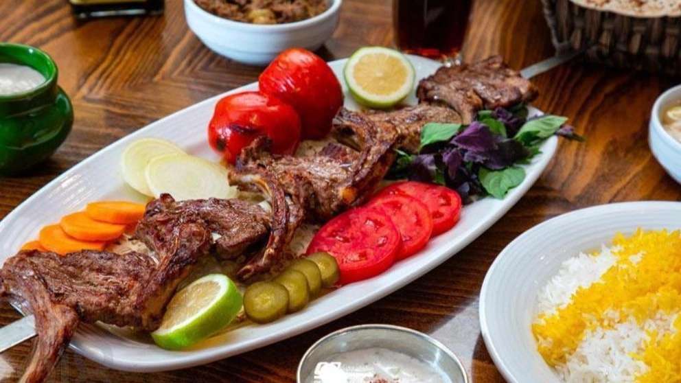 Khan Baba restaurant in Golestan