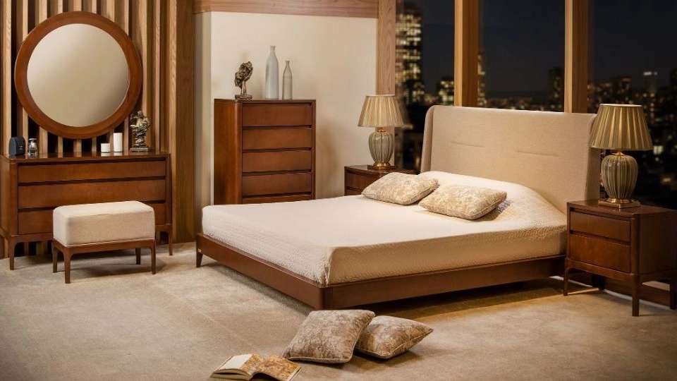 Production of wooden furniture