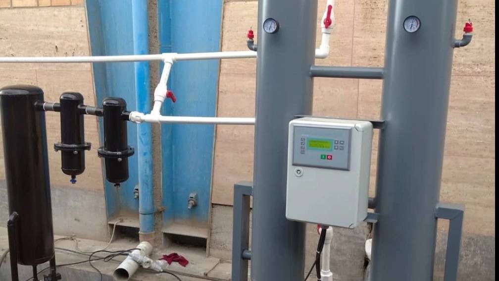 Mahan screw compressor and dryer