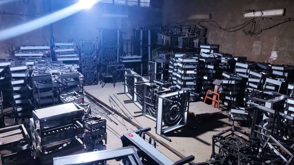 Waziri's home barbecue