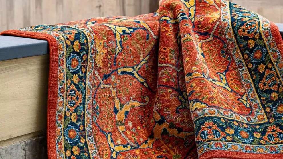 Messiah's hand-woven carpet