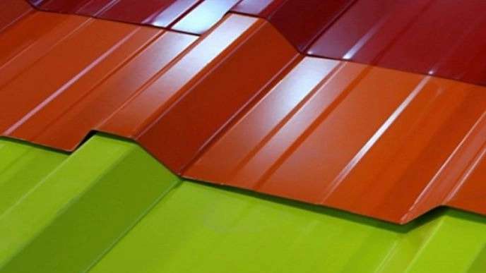 Colored and galvanized sheets