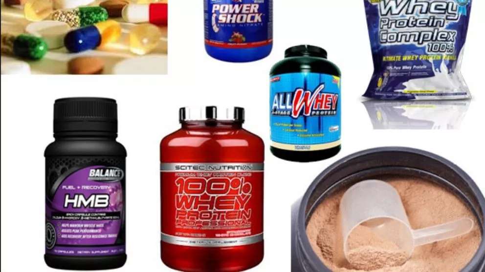 All kinds of food supplements